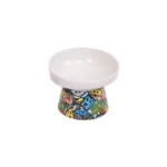 Ciotola in ceramica rialzata URBANSTYLE TILT'D Multicolore 150 ML