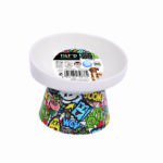 M-PETS CIOTOLA PER CIBO IN CERAMICA TILTD STILE URBAN STYLE 250ML