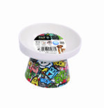 M-PETS CIOTOLA PER CIBO IN CERAMICA TILTD STILE URBAN STYLE 250ML