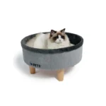 Cuccia rotonda rialzata per gatti M-Pet